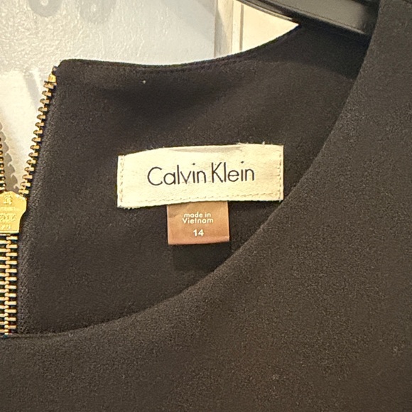 Calvin Klein Classic Black Midi Dress - Picture 2 of 4